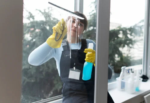 Nettoyage de vitres intérieures et extérieures à Vigeville